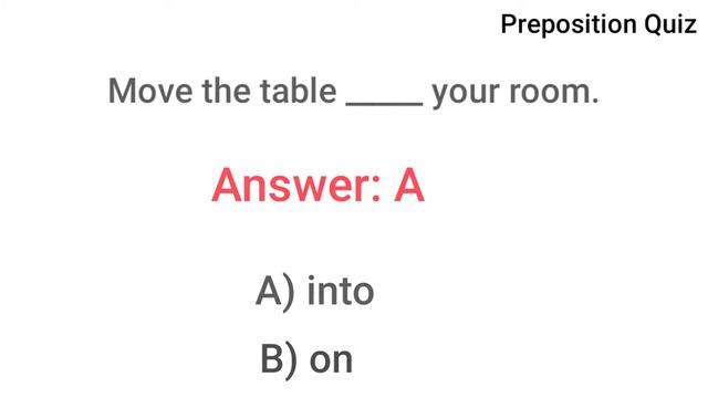 Preposition Quiz। Part 13। Improve your English or Test your English। English Grammar Quiz смотреть онлайн