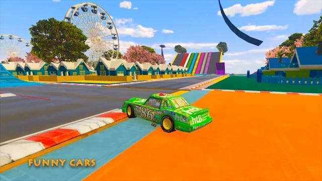 Cars 3 Dinoco ChickHicks Fabulous McQueen Hot Wheels Race Track смотреть онлайн