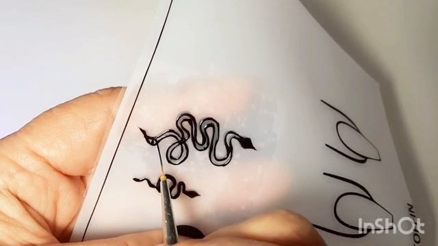 *643*Часть-1.Делаю шаблон Змеи,затем слайдер!Новогодний дизайн-2025 .Стемпинг и обьемная Змея ! смотреть онлайн