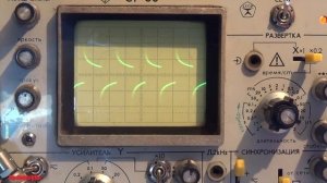Проверка емкости конденсатора осциллографом