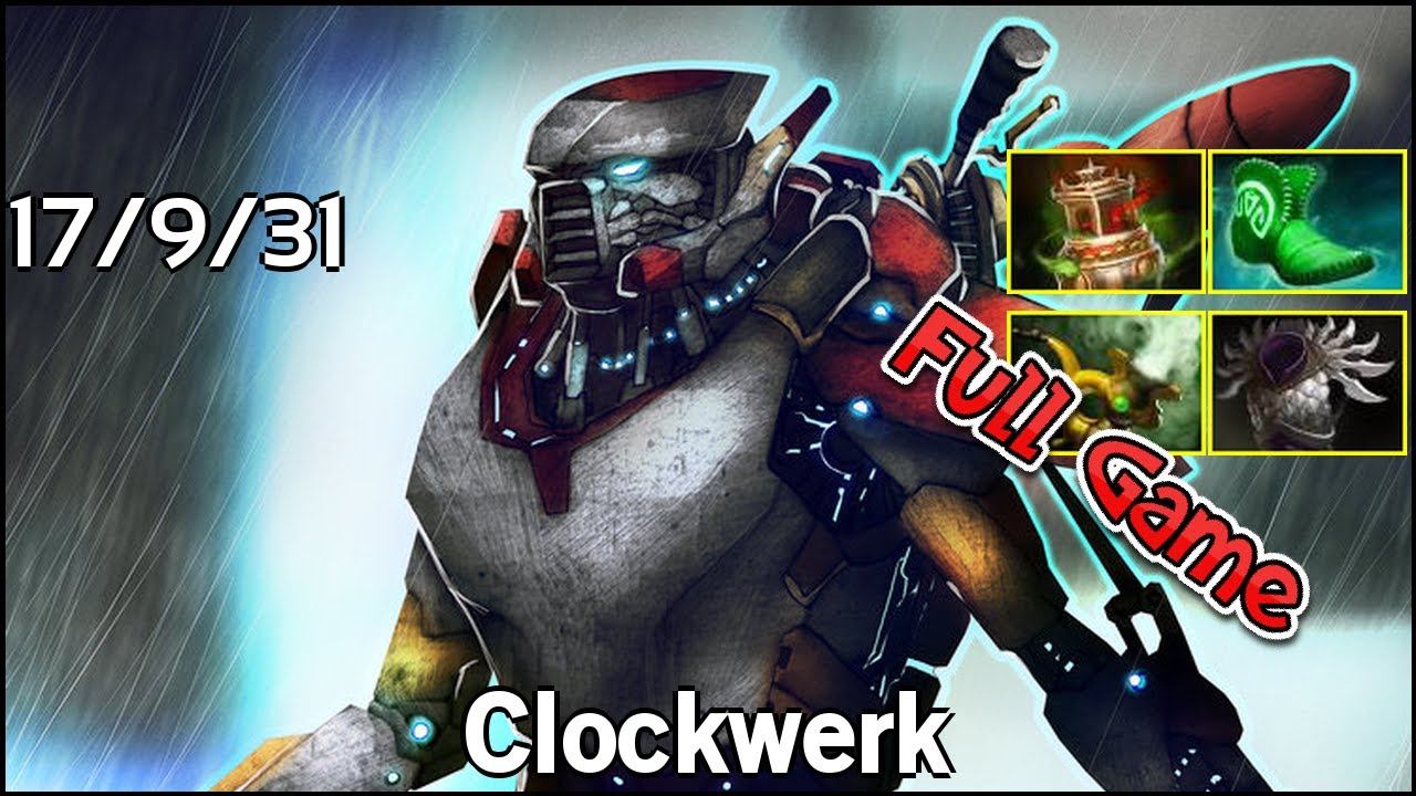Support Clockwerk - Dota 2 Full Game смотреть онлайн