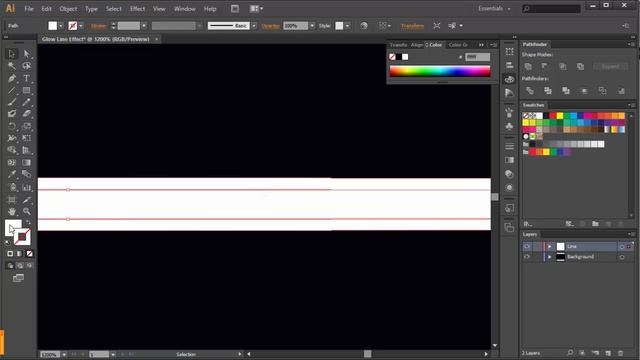Create Stunning Visuals | Glow Line Illustrator Tutorial смотреть онлайн