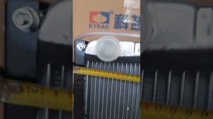 краткий обзор радиатора на Фотон 1049 2.8  4jb1 2006