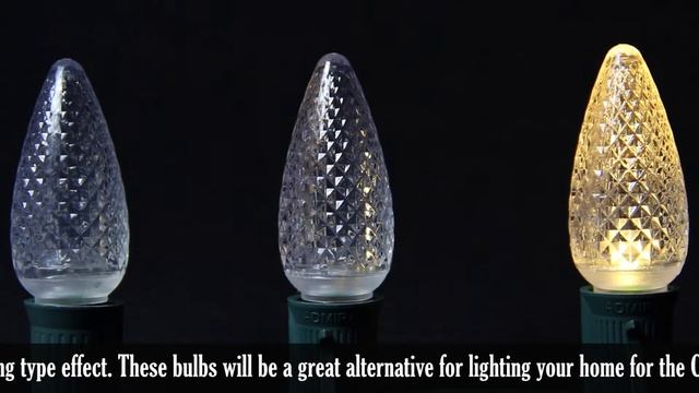 C9 Twinkle LED Christmas Bulbs смотреть онлайн