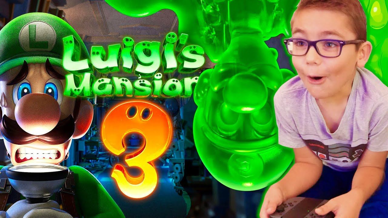 SWAN TESTE LUIGI'S MANSION 3 - NINTENDO SWITCH смотреть онлайн