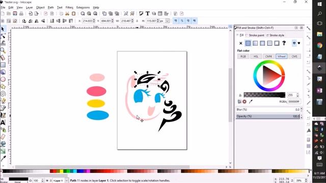 Tutorial - Basic Inkscape Use (and an MLP tribal d смотреть онлайн