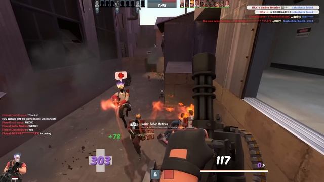 He Turned on CHEATS to FIGHT me? - Heavy in Team Fortress 2 Gameplay [TF2 Natascha] смотреть онлайн