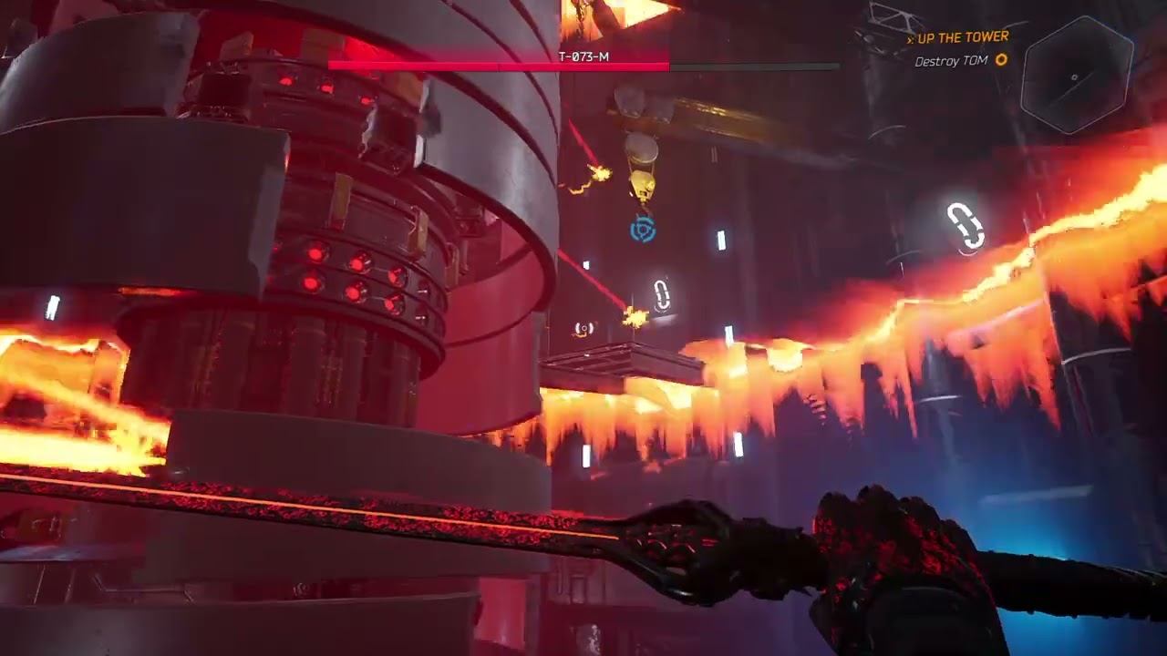 Ghostrunner - Trying to speed run gatekeeper level in under 9 minutes with 5 or less deaths смотреть онлайн