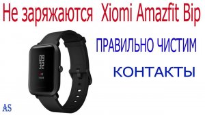 Не заряжаются смарт часы Xiomi Amazfit Bip
