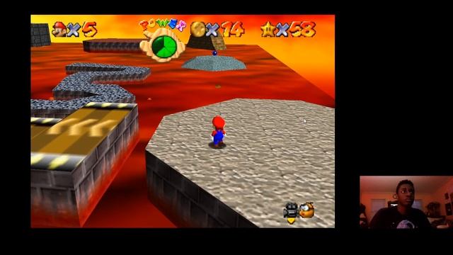 Super Mario 64 100% playthrough pt54 - Red-Hot Log Rolling смотреть онлайн