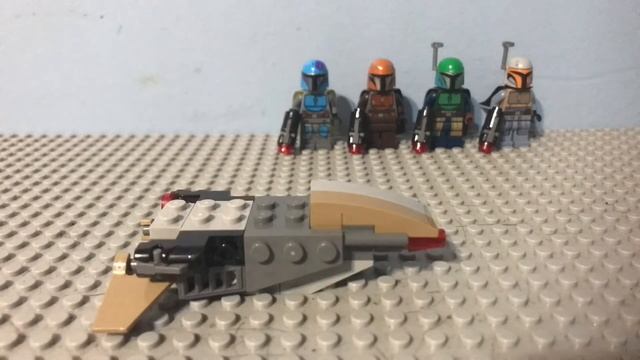 Lego Star Wars 75267 ￼￼Mandalorian￼ Battle Pack￼ | Stop Motion Review смотреть онлайн