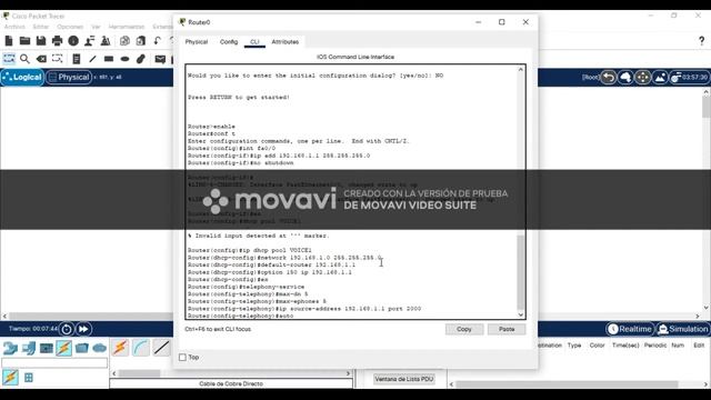 Configuración simple de telefonía ip en packet tracer смотреть онлайн