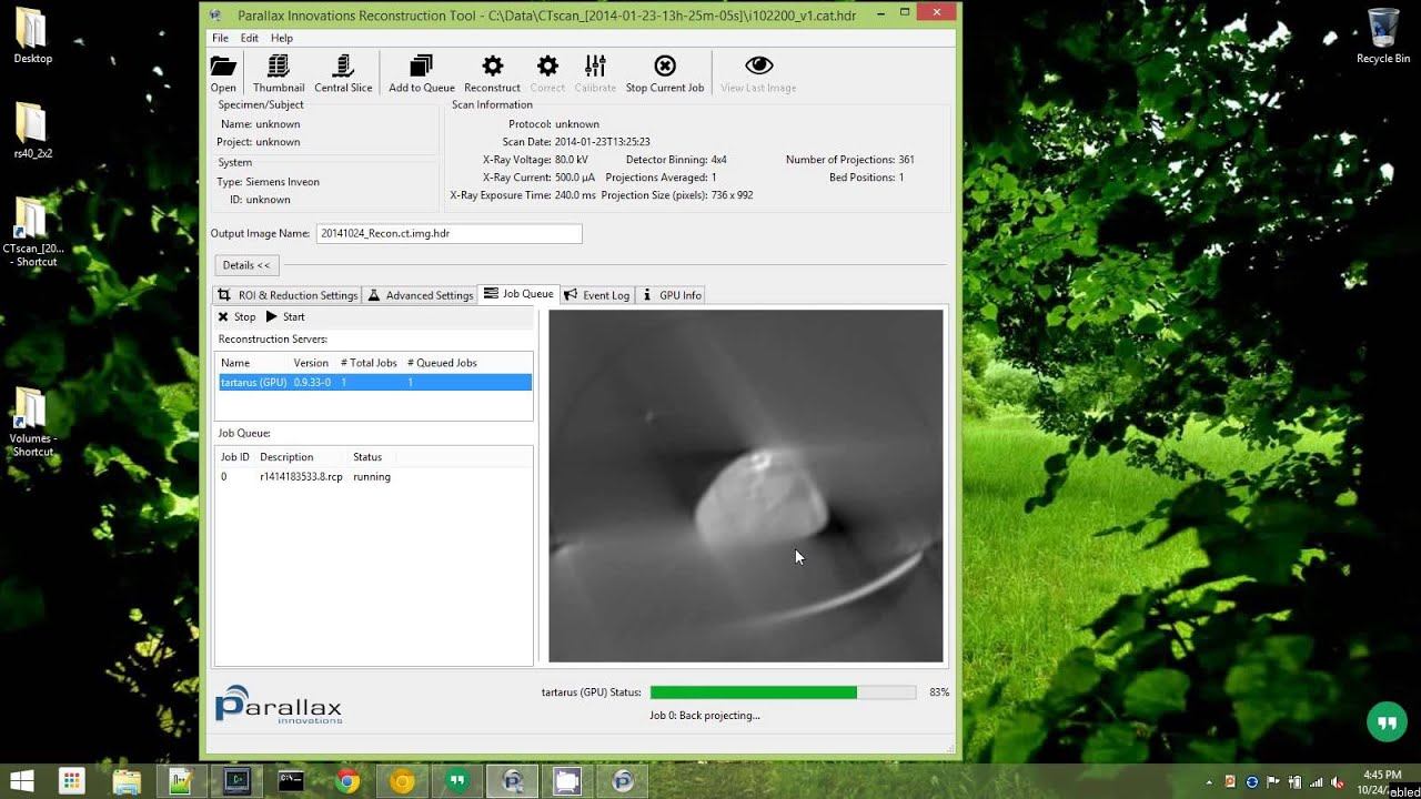 Parallax GPU Reconstruction Engine Inveon смотреть онлайн