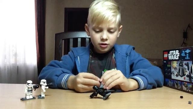 Открываем Lego Star Wars First Order Battle Pack смотреть онлайн