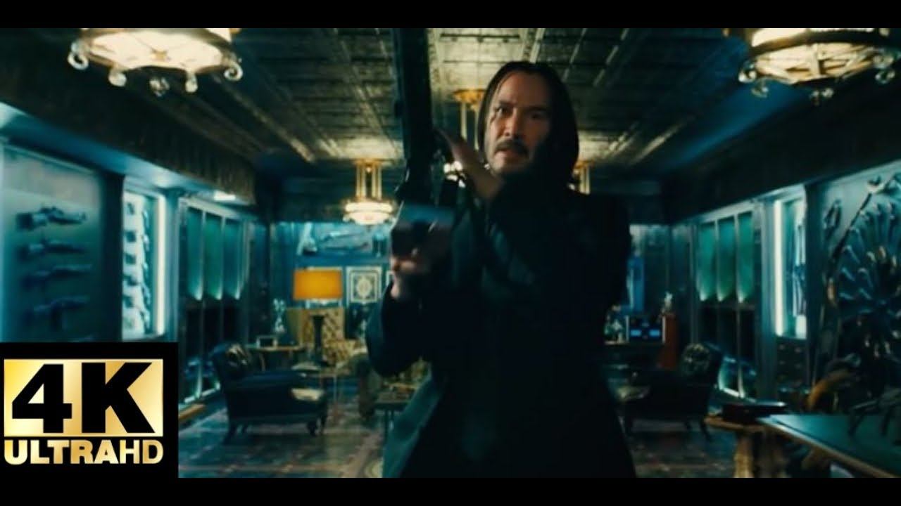 John wick: Chapter 3 - Parabellum(2019) - Continental Hotel fight scene Movieclips смотреть онлайн