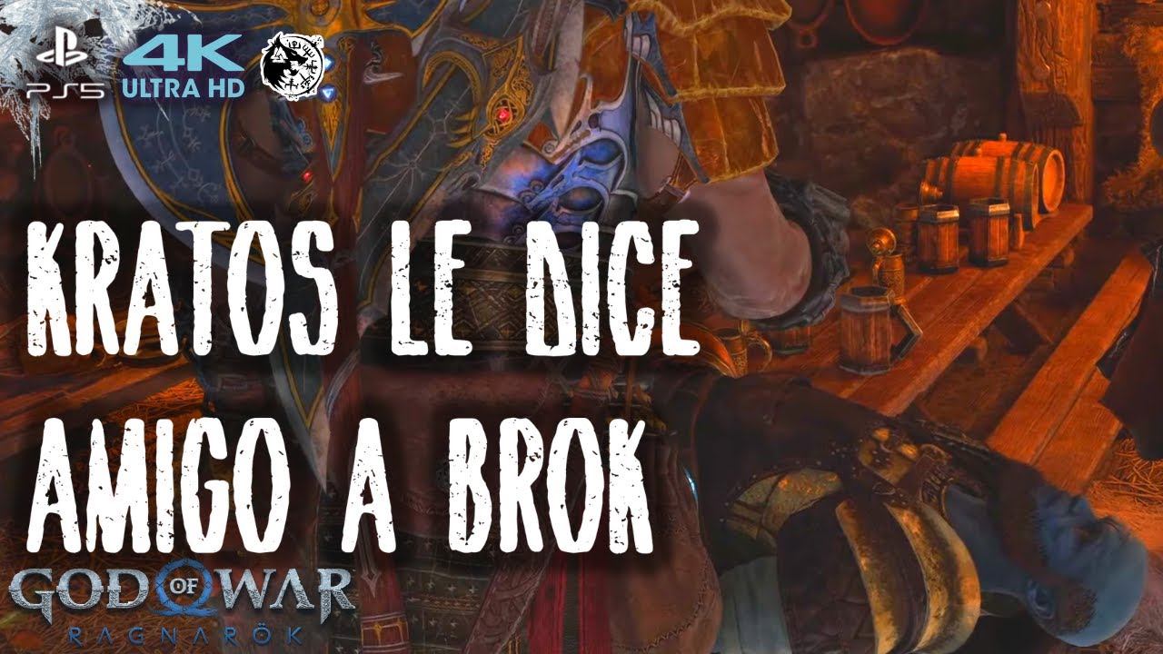 Las ultimas palabras de KRATOS a BROK God of War Ragnarok смотреть онлайн