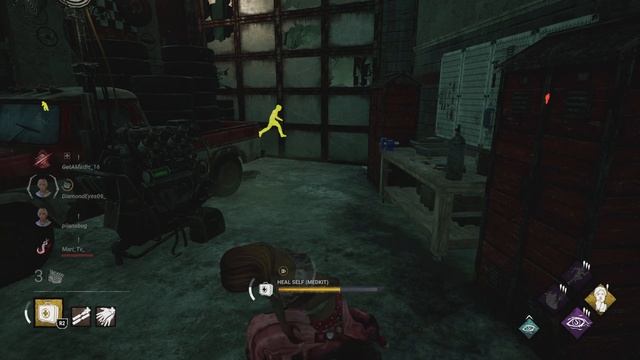 Dead by daylight, the PERFECT Adrenaline timing against a Clown as Meg смотреть онлайн