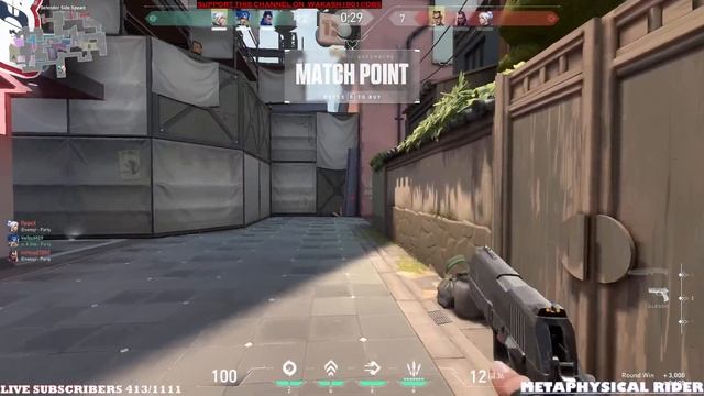 Farewell for the day VALORANT LIVE: RIOT ID-METAPHYSICAL #1901 смотреть онлайн