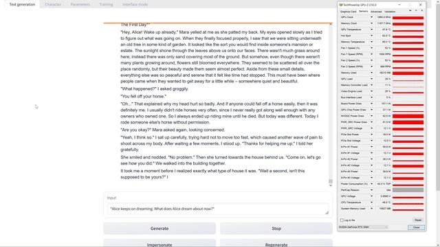 AI character dream text generation speed example 03 смотреть онлайн