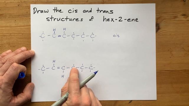 Draw the cis and trans isomers of hex-2-ene смотреть онлайн