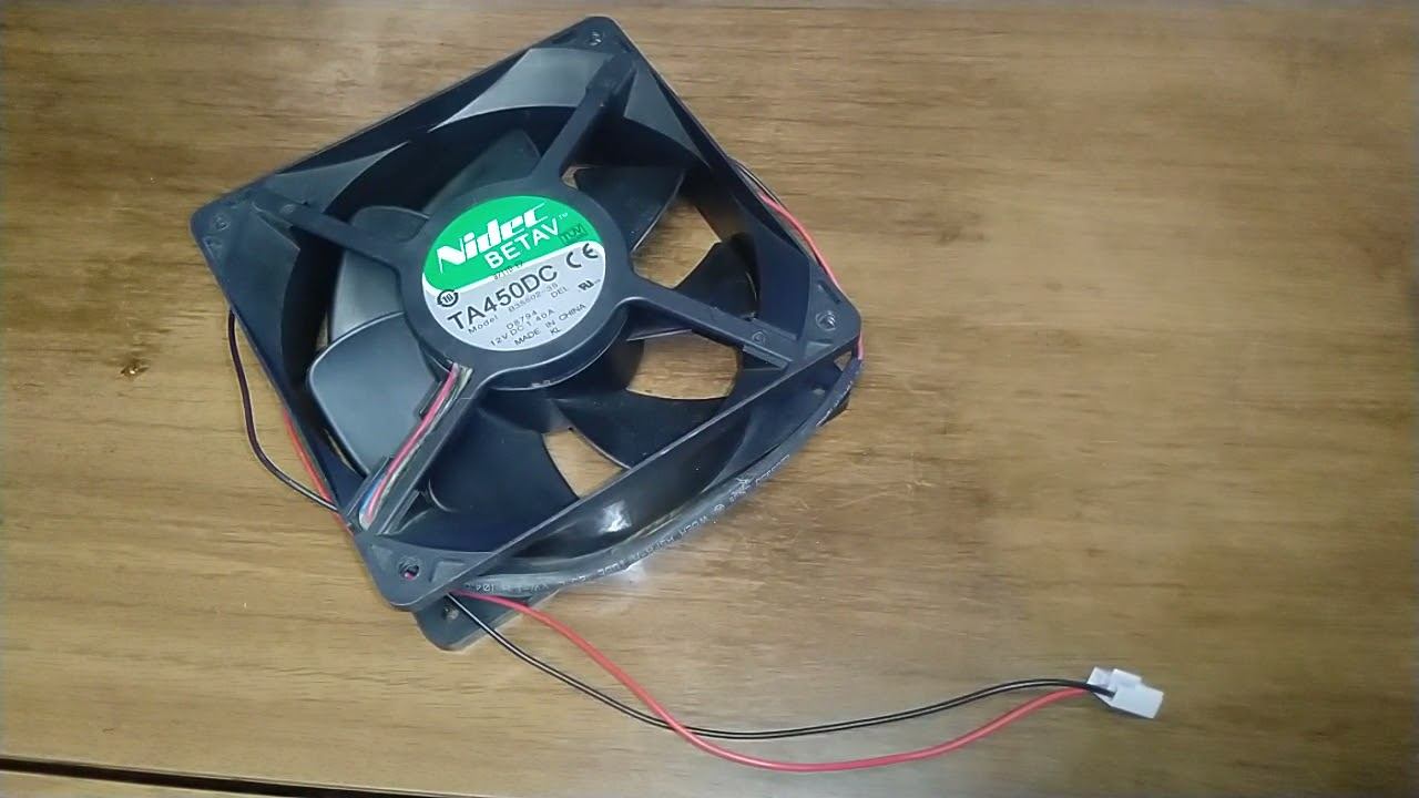 Вентилятор АСИК ASIC miner Nidec BETAV TA450DC B35502-35 12V DC 1.40A 12x12x3.8 смотреть онлайн