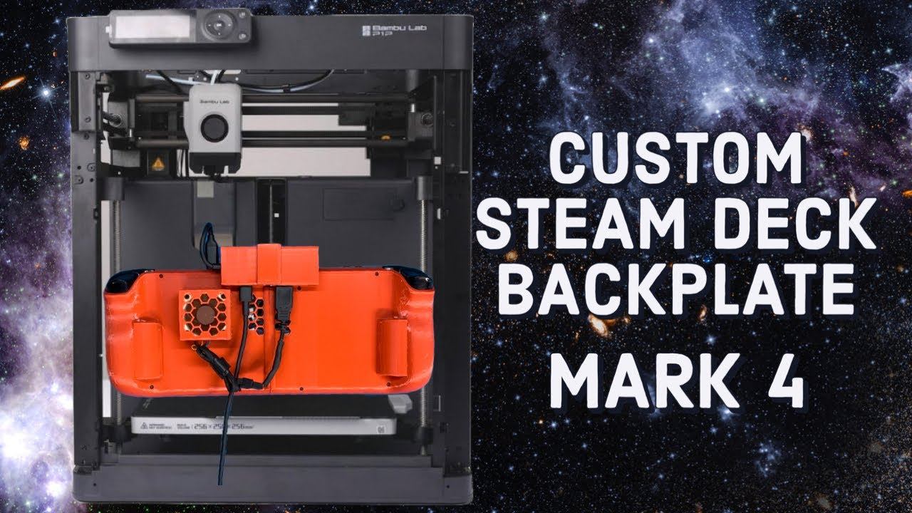 Steam Deck Custom Backplate Mark 4 смотреть онлайн