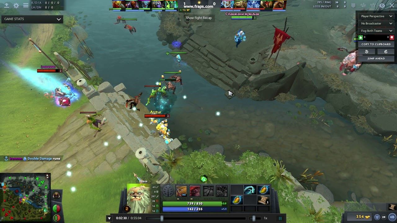 Pudge no scope hooks Spirit Breaker charging смотреть онлайн