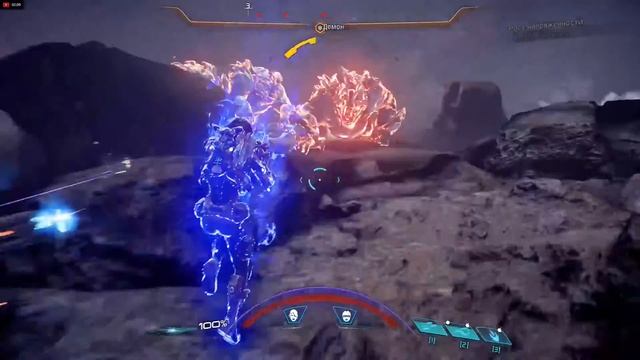 Mass Effect: Andromeda. Рост напряженности. Побеждаем 3 демонов. смотреть онлайн