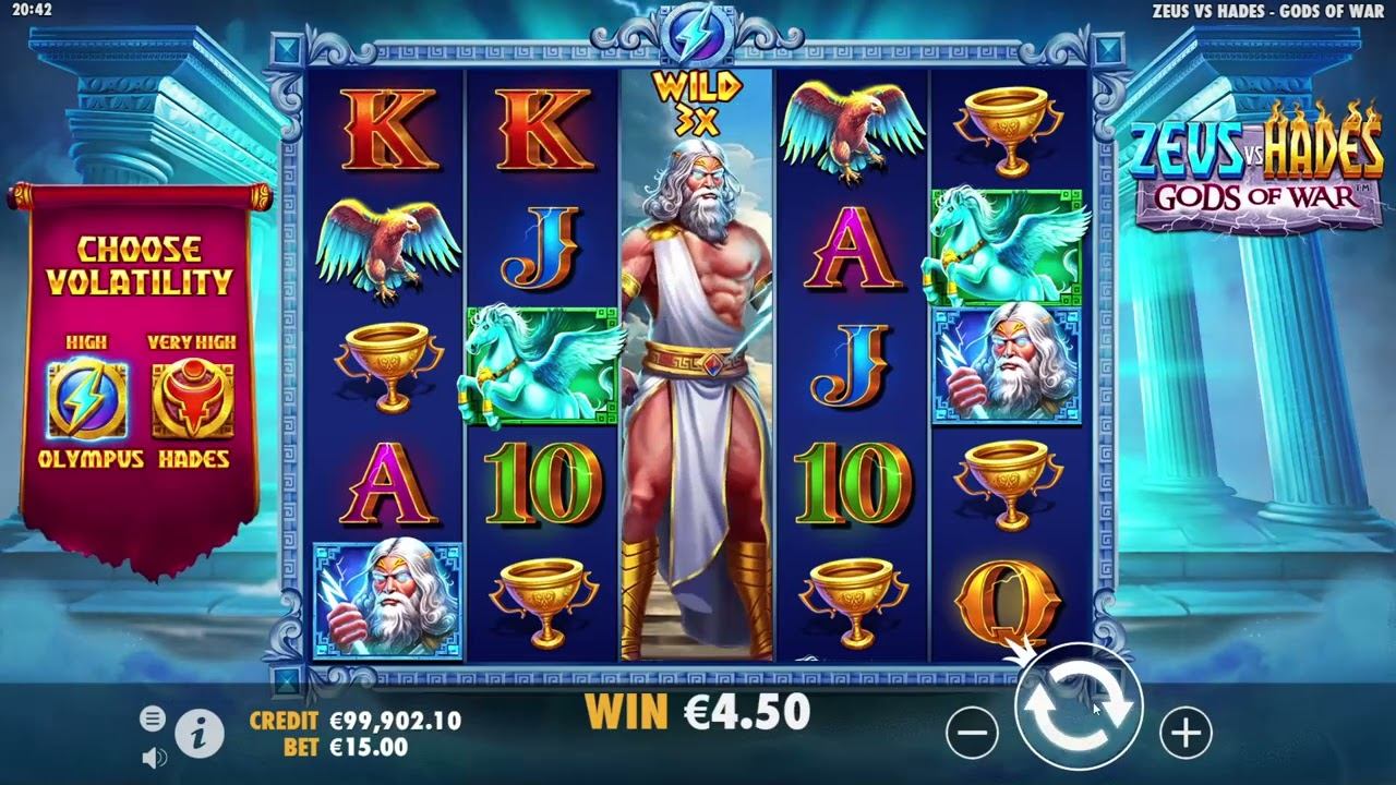 Zeus vs Hades Gods of War Free Spin | #freespins смотреть онлайн