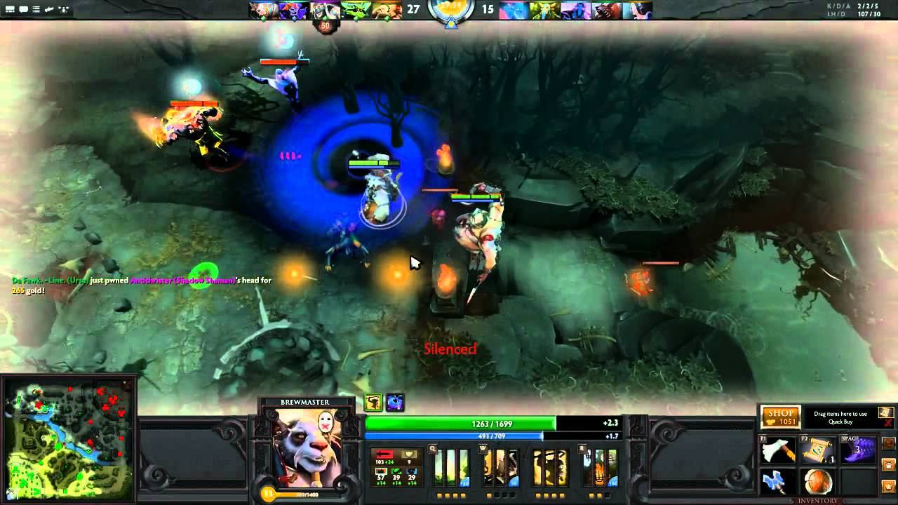 DOTA 2 with Alan: Brewmaster 1 смотреть онлайн