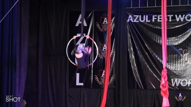 Azul Fest World Championship - Finales Mundiales de Artes Aereas - Alma Mia Sosa Benega #aerialhoop смотреть онлайн
