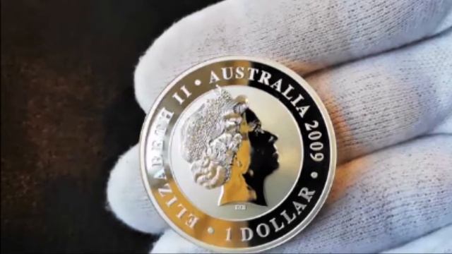 Silver coin 1 Dollar Elizabeth II KOALA 2009 Australia смотреть онлайн
