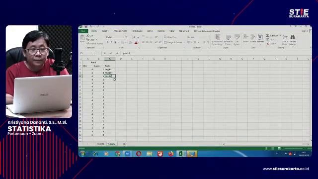 Zoom - Statistika _ Kristiyana Dananti, S.E., M.Si. смотреть онлайн