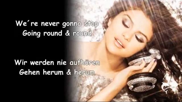 Selena Gomez Round And Round Lyric смотреть онлайн