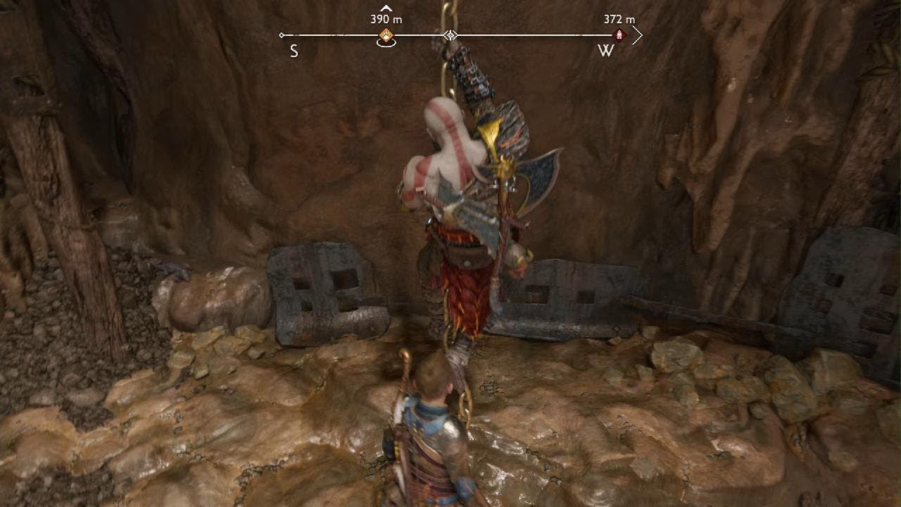 God of War Ragnarök: 1 minute Troll fight смотреть онлайн