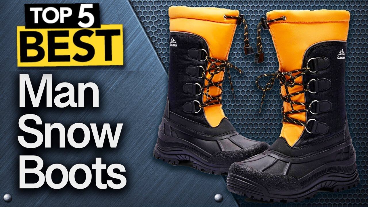 ✅ TOP 5 Best Snow Winter Boots For Men : Today’s Top Picks смотреть онлайн