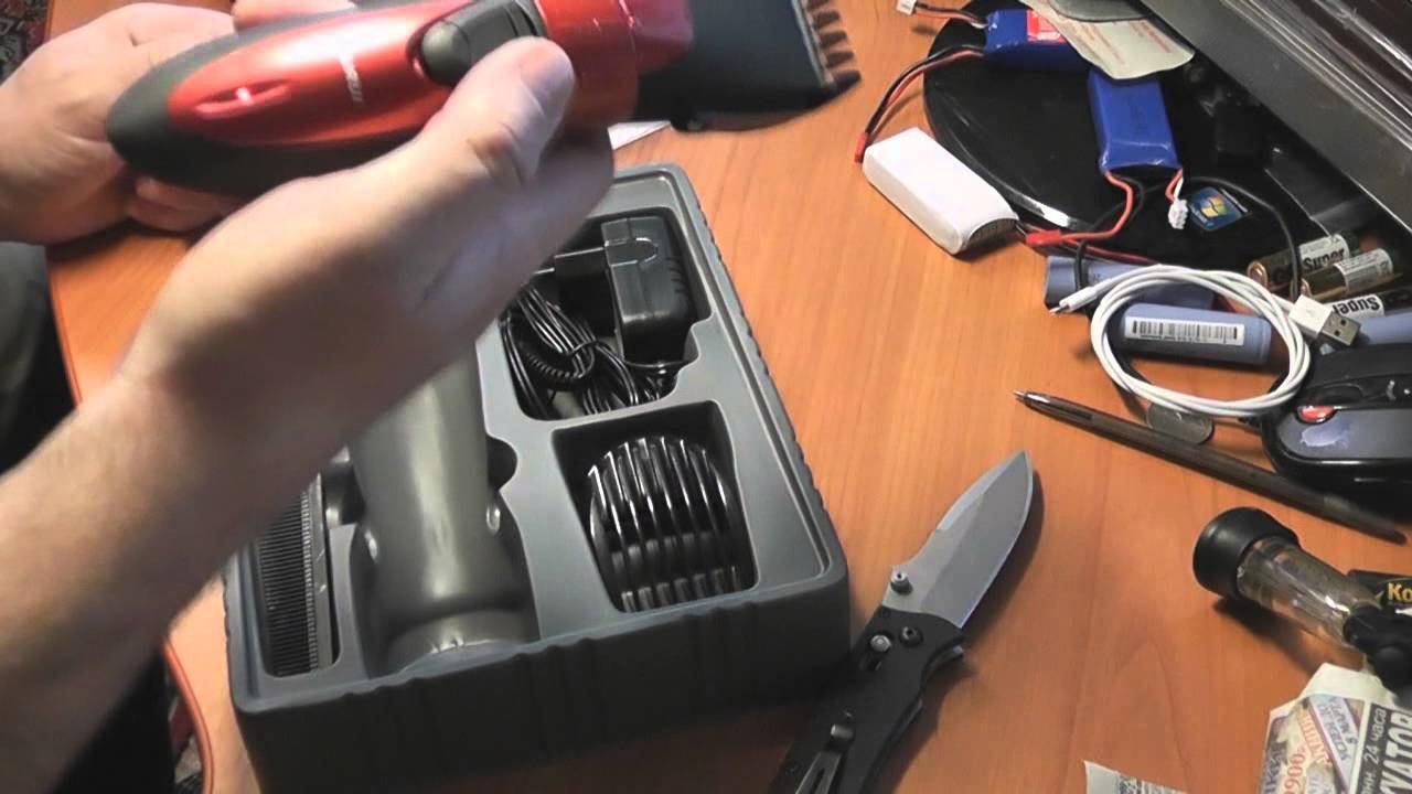 Машинка для стрижки волос KAIRUI HC 001 смотреть онлайн