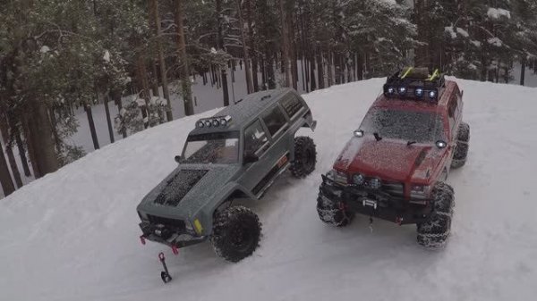 Шипы против ЦЕПЕЙ на зимнем бездорожье!