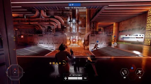 Destroying The Death Star - Star Wars Battlefront 2 смотреть онлайн