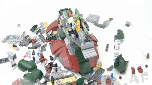 SLAVE 1 Lego Star Wars Stop Motion Review set 8097 смотреть онлайн