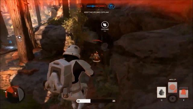 Star Wars: Battlefront (2015) PC HD: Skirmish: Walker Assault | Survivors Of Endor