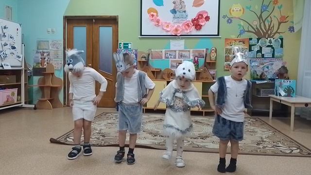 на полянке зайки танцевали смотреть онлайн