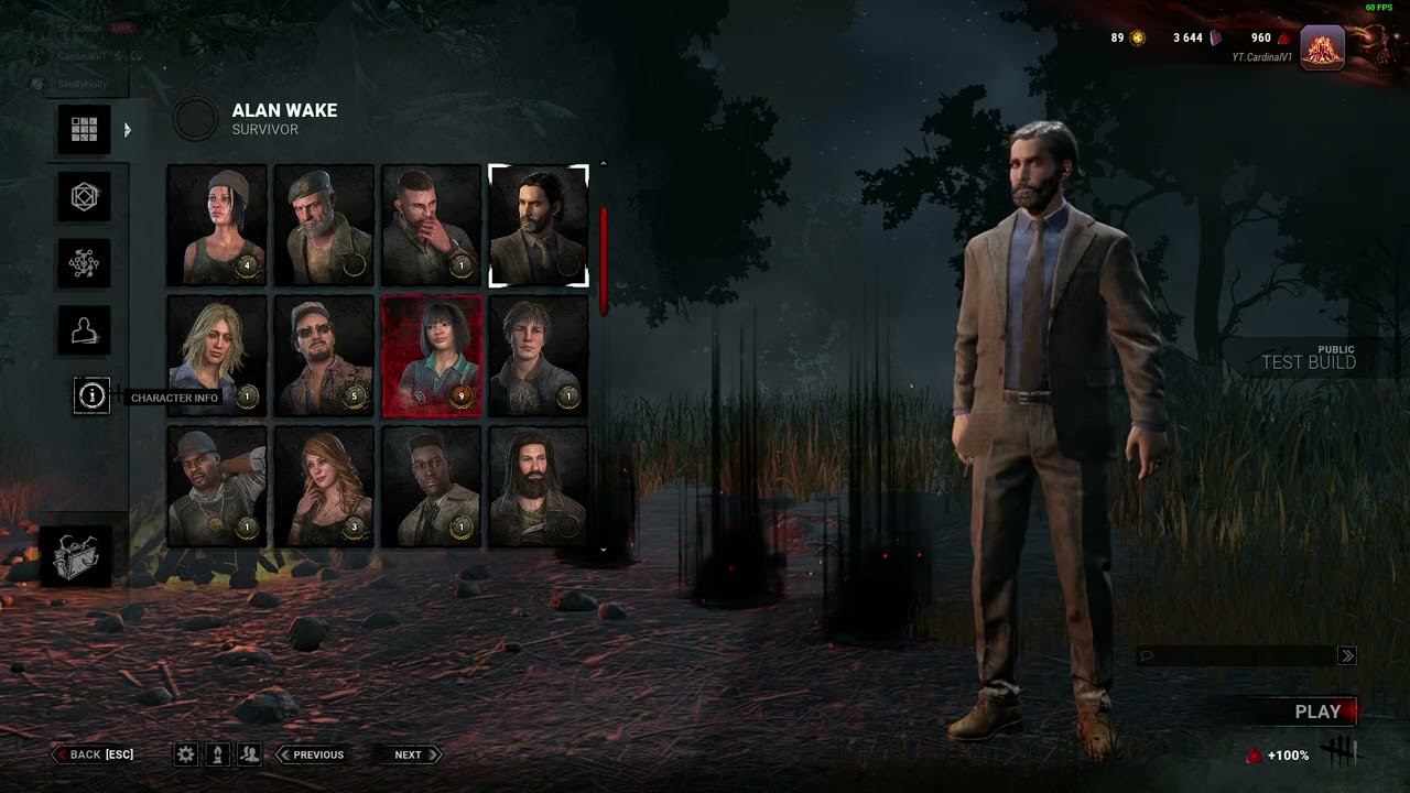 NEW SURVIVOR! Alan Wake - Perks and Lore смотреть онлайн