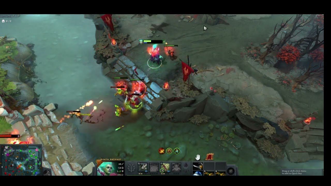 Playing With Death Prophet, Dota 2, Winning смотреть онлайн