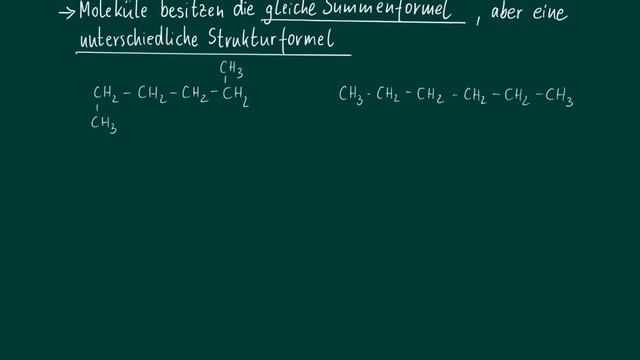 Isomerie - isomere Verbindungen - Alkane - mit Übung смотреть онлайн