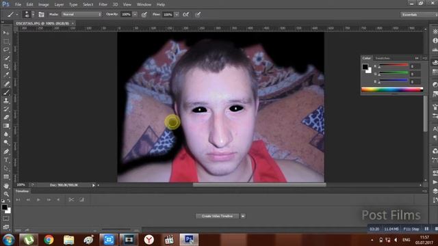 создание 3d фото демона Cinema4D ps cs 6 №01 смотреть онлайн