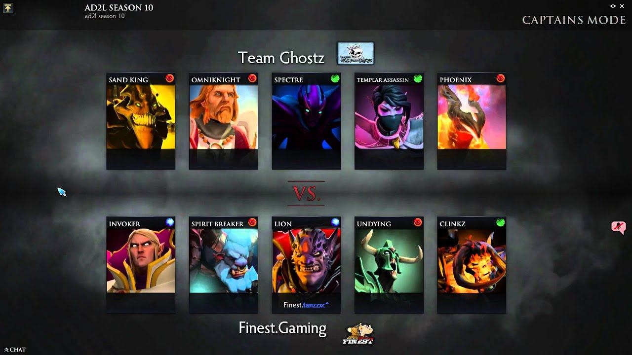 AD2L S10 Heroic League: Ghostz v. Finest.Gaming - Game 2 смотреть онлайн