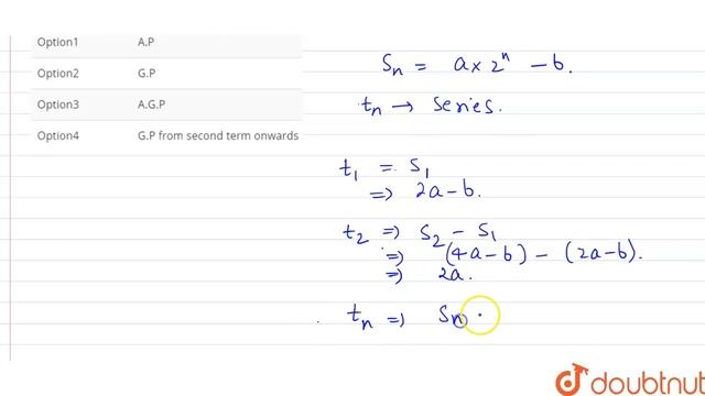 Suppose a series of `n` terms given by `S_(n)=t_(1)+t_(2)+t_(3)+`. . . .`+t_(n)` then `S_(n-1)=t_(1 смотреть онлайн