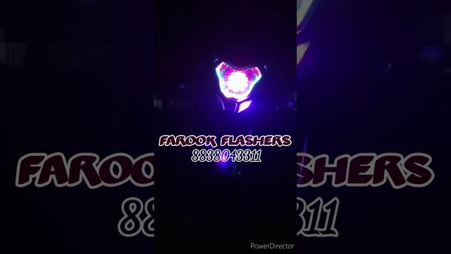 Pulsar NS 200 | led projector | head light modification |32 patterns pilot lamp flashing | neon смотреть онлайн