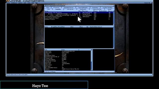 How to get on multiplayer & Servers | UT99 | Explained | (Unreal Tournament 1999) смотреть онлайн